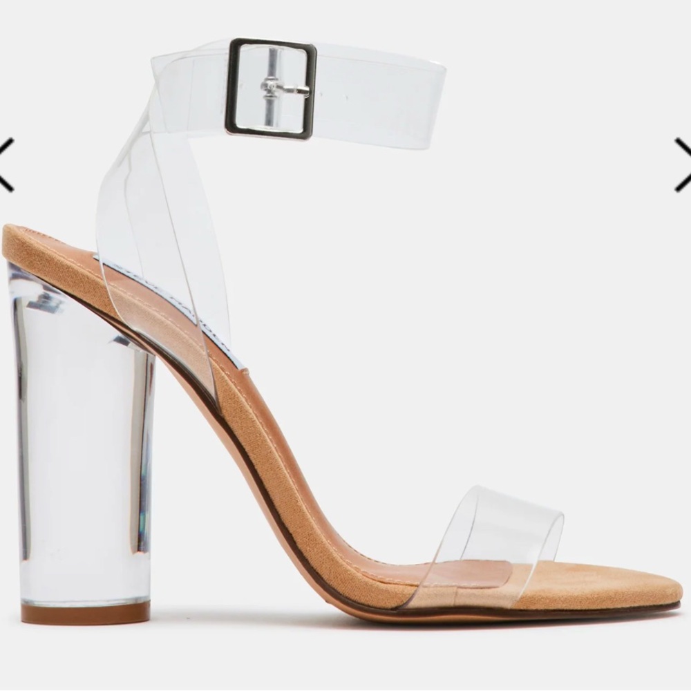 Steve Madden Clear Pumps